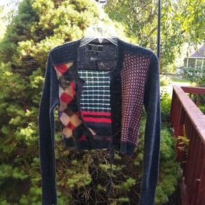 Vintage crop cardigan